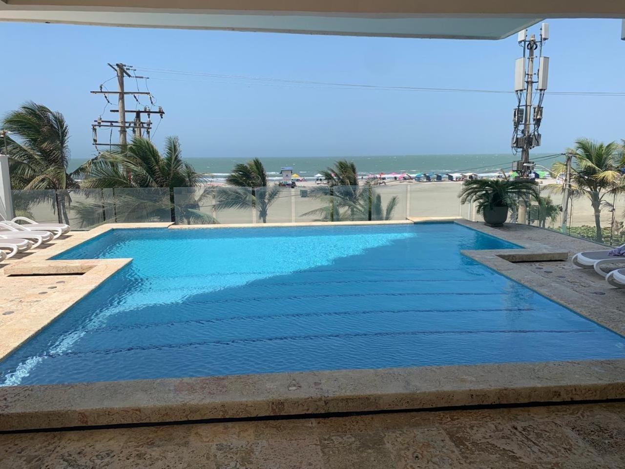 Luxury Apartment, Sector Morros, Vista Y Salida Al Mar Edificio Sunshine 公寓 Cartagena